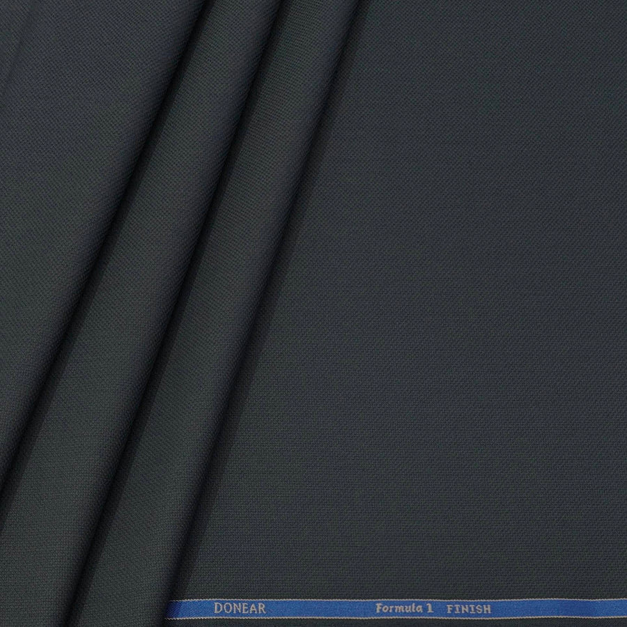 Trouser Fabric Donear Poly Viscose Textured Colour Lava Grey