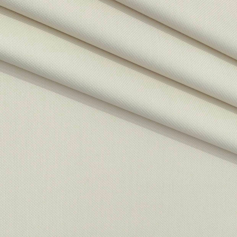 Trouser Fabric Donear Poly Viscose Textured Colour Cream