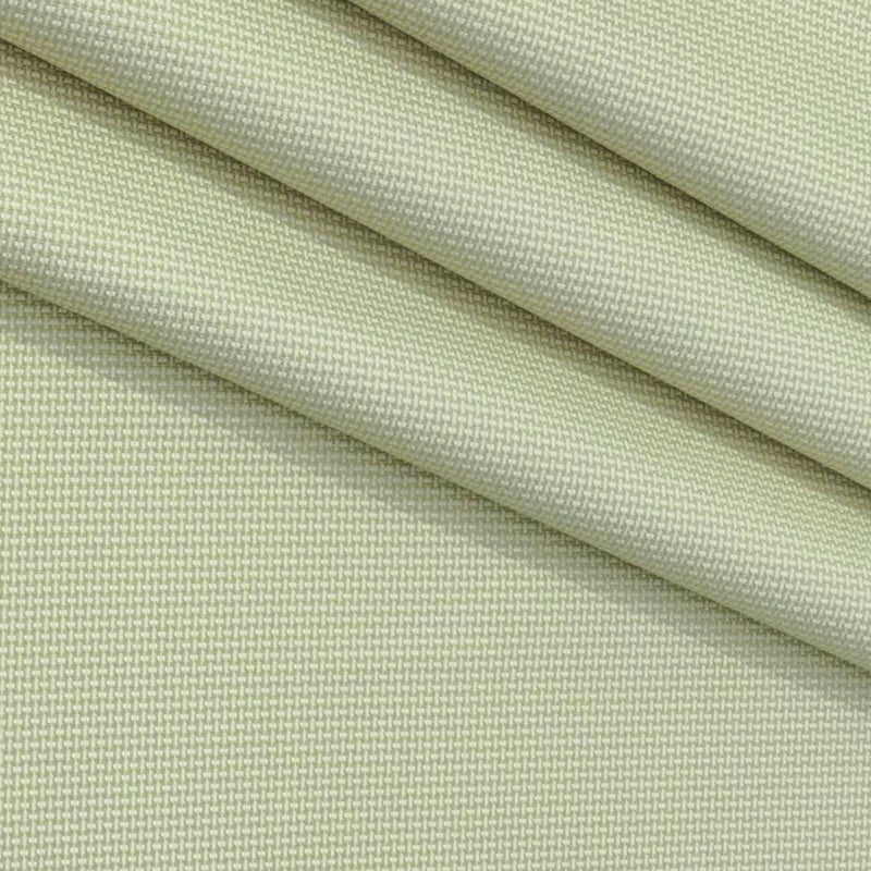 Trouser Fabric Donear Poly Viscose Zig Zag Colour Yelloish Green