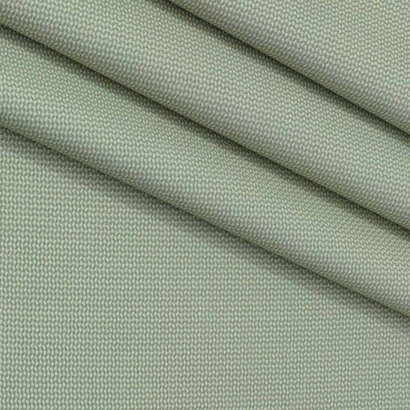 Trouser Fabric Donear Poly Viscose Zig Zag Colour Pista Green