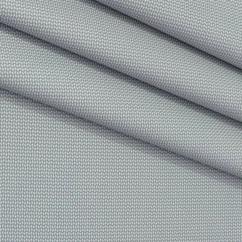 Trouser Fabric Donear Poly Viscose Zig Zag Colour Silver