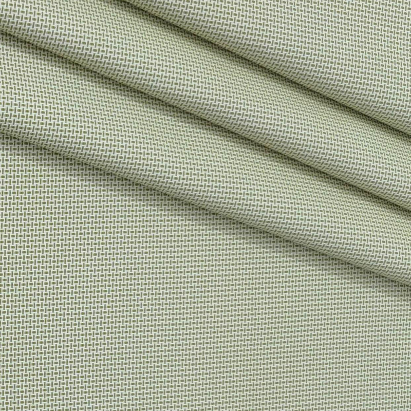 Trouser Fabric Donear Poly Viscose Zig Zag Colour Gin Green
