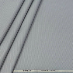 Trouser Fabric Donear Poly Viscose Zig Zag Colour Silver Grey