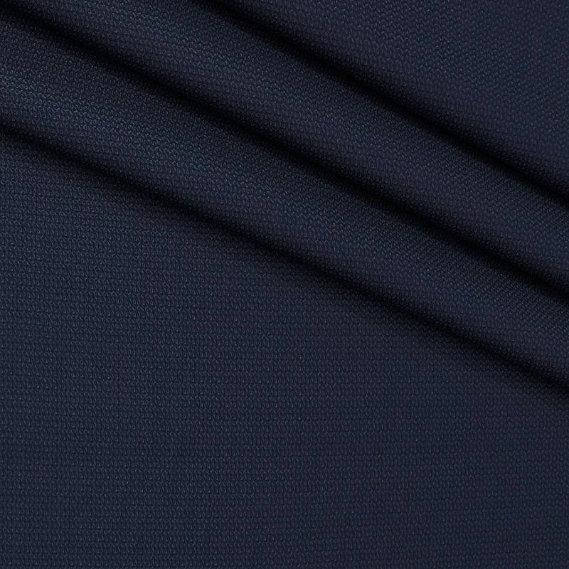 Trouser Fabric Donear Poly Viscose Zig Zag Colour Dark Blue