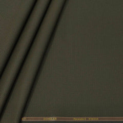 Trouser Fabric Donear Poly Viscose Zig Zag Colour Greenish Brown