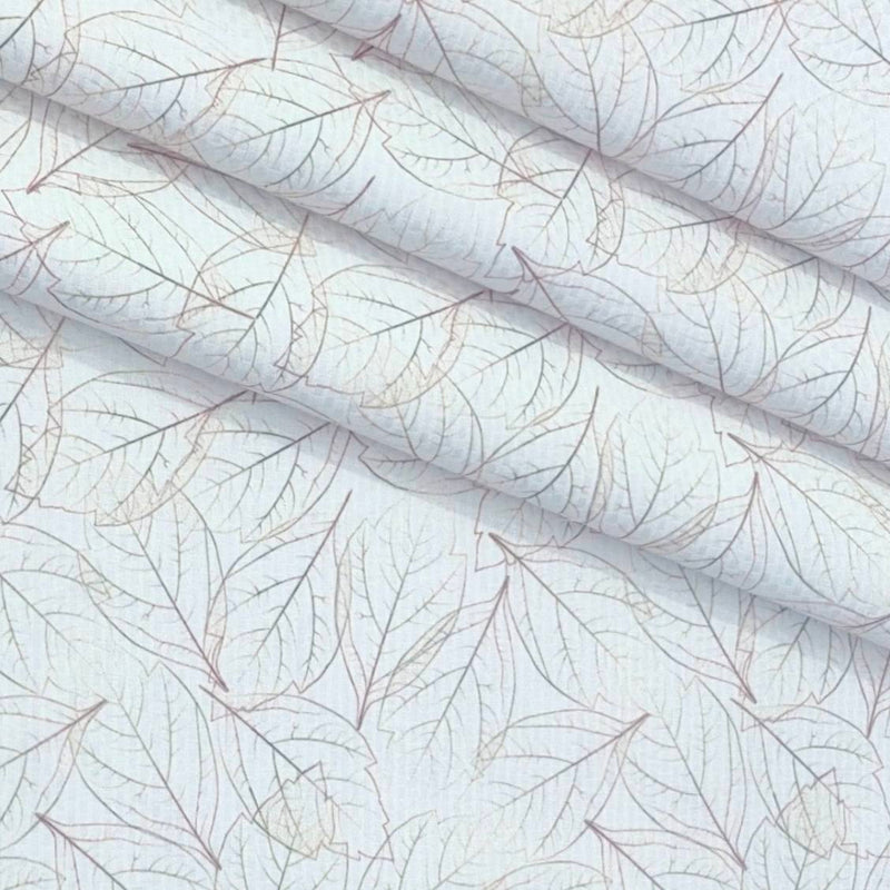 Shirt Fabric Mantire Poly Cotton Digital Print With Dobby Colour Red N Green