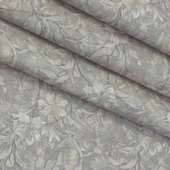 Shirt Fabric ManTire 100% Cotton Premium Linen Look Digital Print Colour Dusty Brown