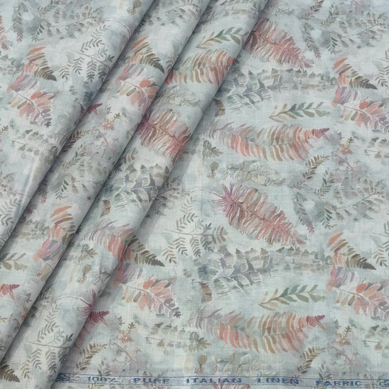 Shirt Fabric ManTire 100% Cotton Premium Linen Look Digital Print Colour Multicolour