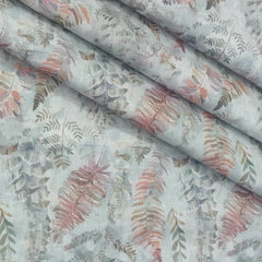 Shirt Fabric ManTire 100% Cotton Premium Linen Look Digital Print Colour Multicolour