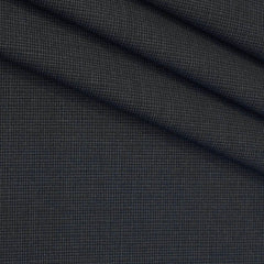 Trouser Fabric Donear 4Way Lycra Premium Pin Check Colour Grey