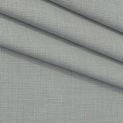 Trouser Fabric Donear 4Way Lycra Premium Pin Check Colour Light Greenish Grey