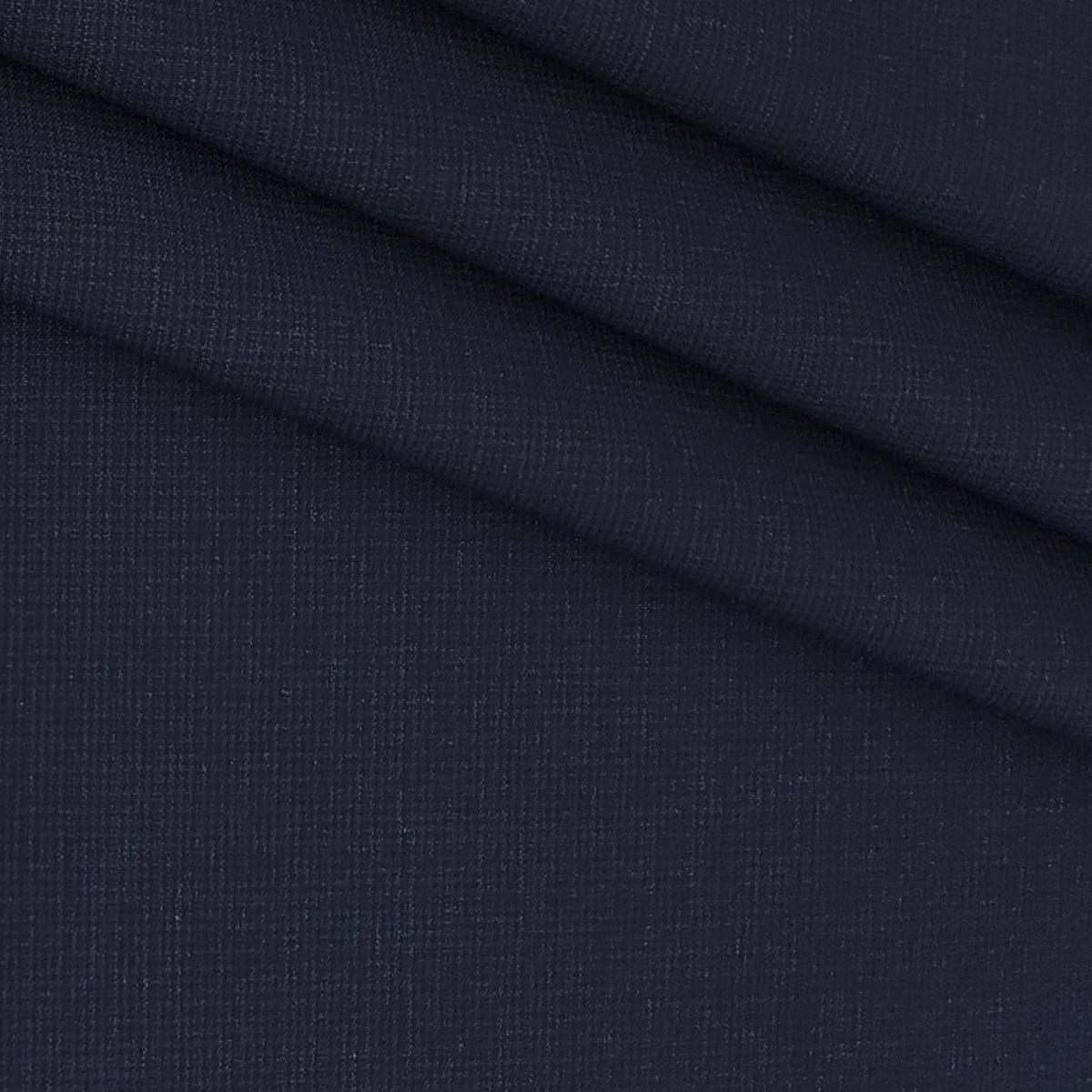 Trouser Fabric Donear 4Way Stretchable Premium Pin Check Color Dark Blue