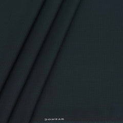 Trouser Fabric Donear 4Way Lycra Premium Pin Check Color Jungle Green