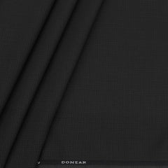 Trouser Fabric Donear 4Way Lycra Premium Pin Check Color Brunette Brown