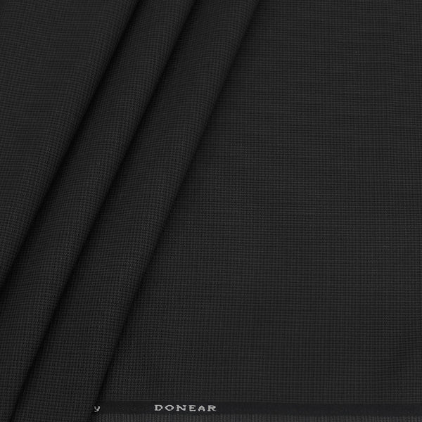 Trouser Fabric Donear 4Way Lycra Premium Pin Check Color Brunette Brown