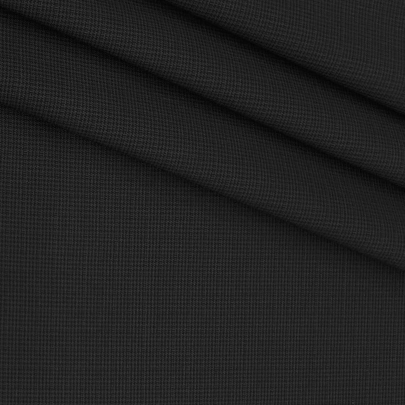 Trouser Fabric Donear 4Way Lycra Premium Pin Check Color Brunette Brown