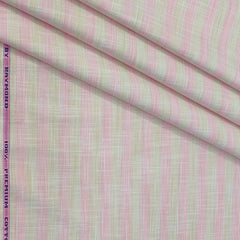 Shirt Fabric Raymond 100% Cotton Patta Lining With Slub Colour Light Pink