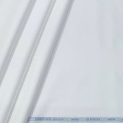 Soktas Men's Finest 80s Giza Cotton Plain White shirt n Kurta Pajama Fabric