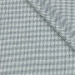 Trouser Fabric Raymond Poly Viscose ZigZag Colour Silver Grey