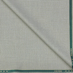 Trouser Fabric Raymond Poly Viscose ZigZag Colour Light Brown