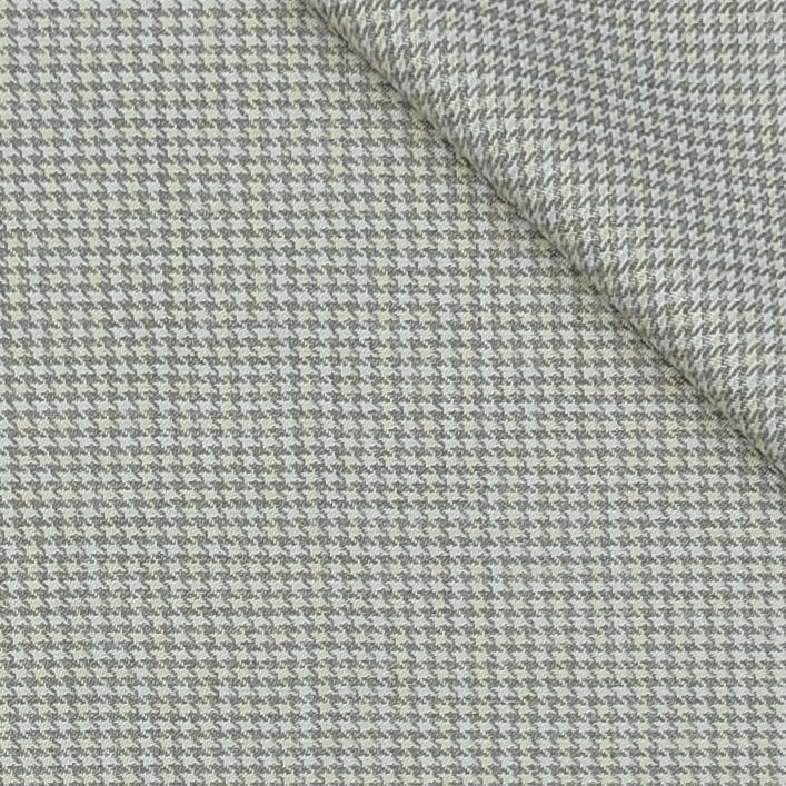 Trouser Fabric Raymond Poly Viscose ZigZag Colour Light Brown