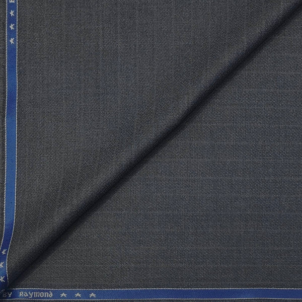Trouser Fabric Raymond Poly Viscose Broad Lining Colour Grey