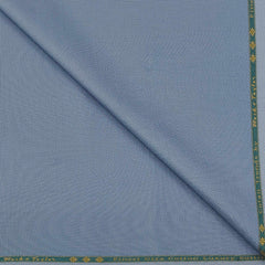 Trouser Fabric Reid & Taylor Super Fine Giza Cotton With Stretch Dobby Color Light Blue
