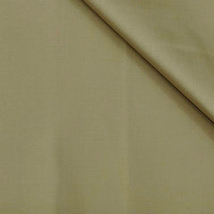 Trouser Fabric Reid & Taylor Super Fine Giza Cotton Plain Color Dark Beige