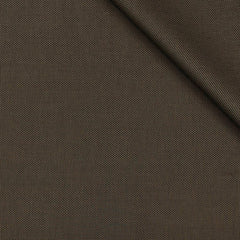 Trouser Fabric Reid & Taylor Super Fine Giza Cotton Dobby Color Bistre Brown
