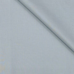 Trouser Fabric Reid & Taylor Super Fine Giza Cotton Pin Check Color Light Blue