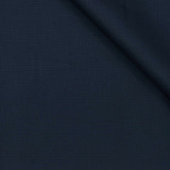 Trouser Fabric Reid & Taylor Super Fine Giza Cotton Mild Check Color Merchant Blue