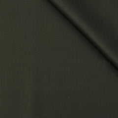 Trouser Fabric Reid & Taylor Super Fine Giza Cotton Plain Color Moss Green