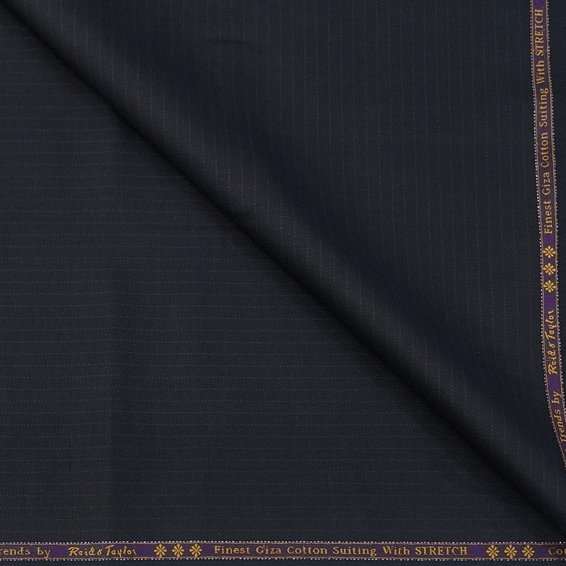 Trouser Fabric Reid & Taylor Super Fine Giza Cotton Lining Color Dark Blue n Red