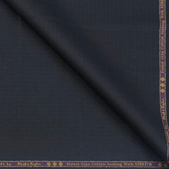 Trouser Fabric Reid & Taylor Super Fine Giza Cotton Small Lining Color Blackish Grey