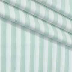 Shirt Fabric Grasim 100% Cotton Patta Lining With Jacquard Colour Mint Green