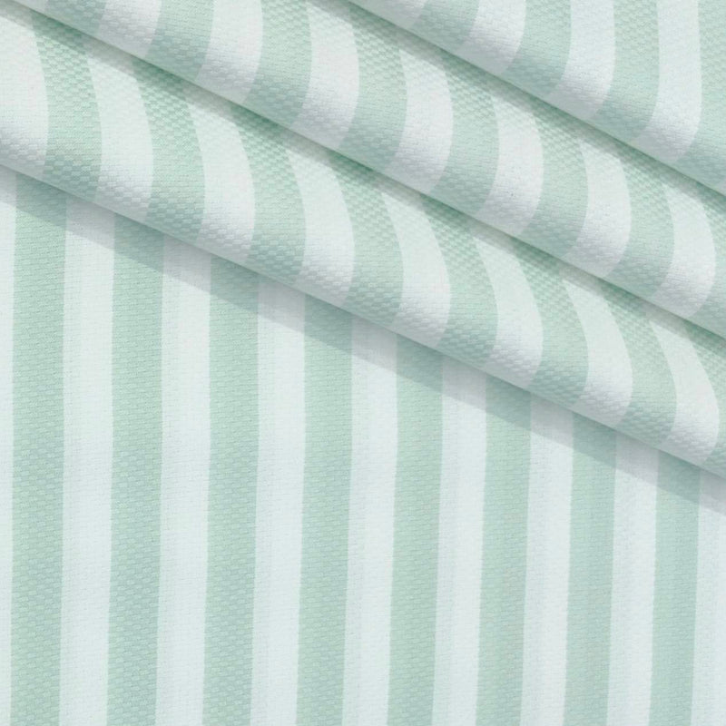 Shirt Fabric Grasim 100% Cotton Patta Lining With Jacquard Colour Mint Green