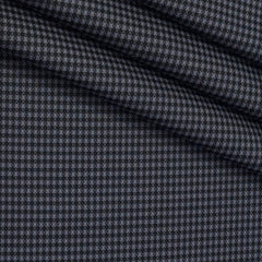 Shirt Fabric Grasim 100% Cotton Pin Check Colour Lavender Black