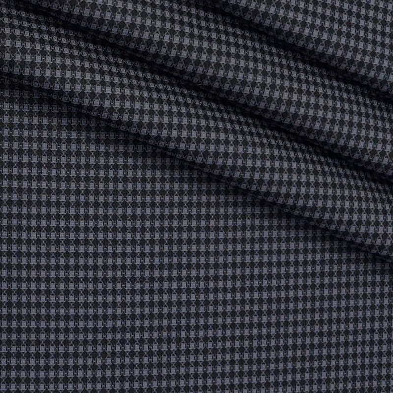 Shirt Fabric Grasim 100% Cotton Pin Check Colour Lavender Black