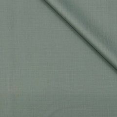 Trouser Fabric Canetti Italy Luxury 100s Wool Blended Self Lining Colour Gin Green