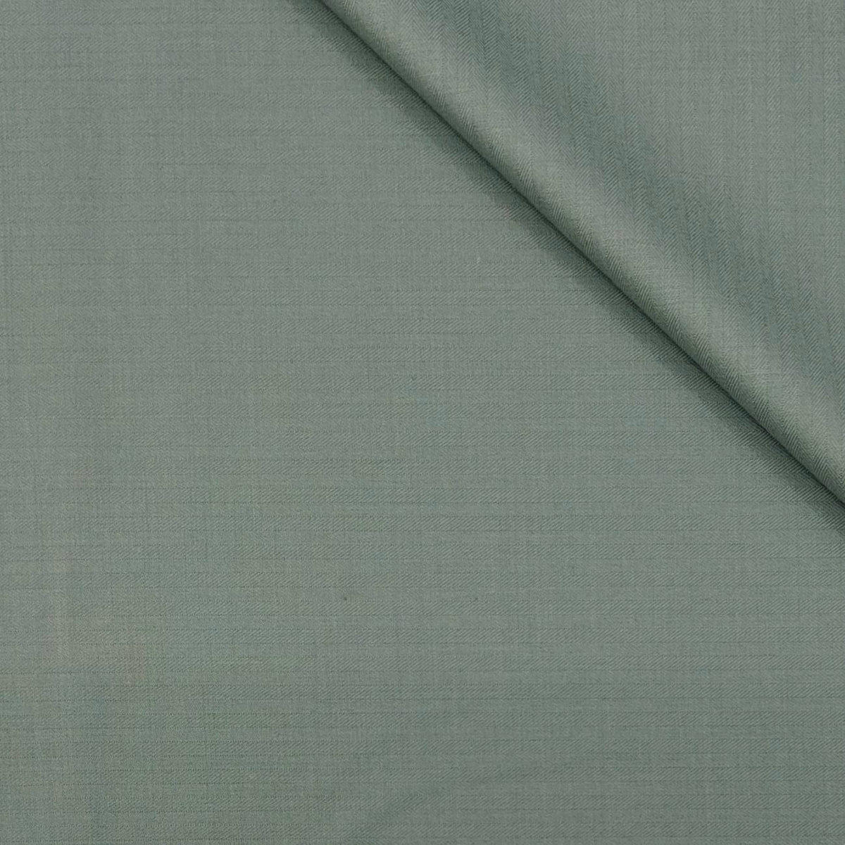Trouser Fabric Canetti Italy Luxury 100s Wool Blended Self Lining Colour Gin Green
