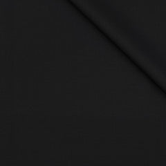 Trouser Fabric Canetti Italy Luxury 100s Wool Blended Textured Colour Black