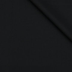 Trouser Fabric Canetti Italy Luxury 100s Wool Blended Dobby Colour Black