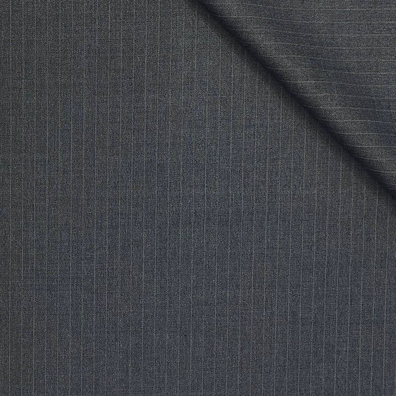 Trouser Fabric Canetti Italy Luxury 100s Wool Blended Lining Colour Grey