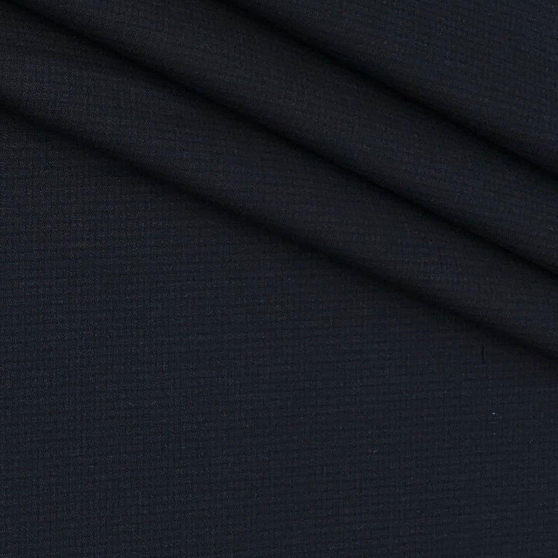 Trouser Fabric Canetti Italy Luxury TR 4Way Lycra Pin Check Colour Greyish Blue