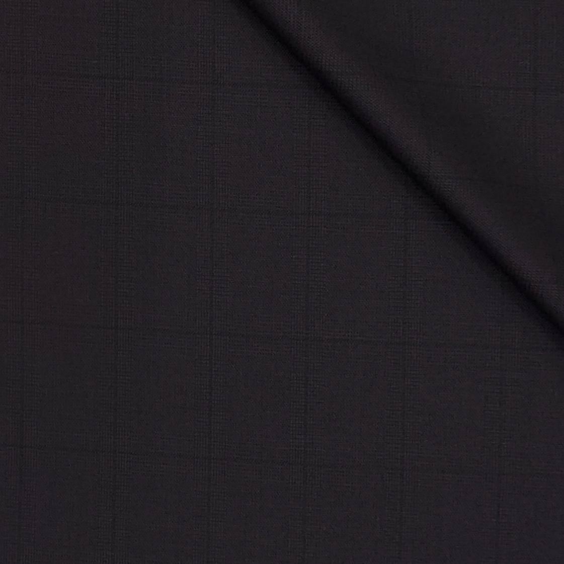 Trouser Fabric Canetti Italy Luxury TR Broad Check Colour Wine