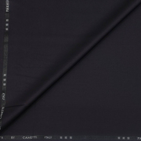 Trouser Fabric Canetti Italy Luxury TR Plain Colour Wine