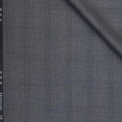 Trouser Faric Canetti Italy Luxury TR Broad Check Colour Grey
