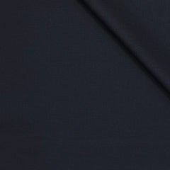 Trouser Fabric Canetti Italy Luxury Stretchable Poly Viscose Pin Check Colour Dark Blue
