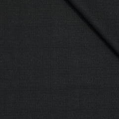 Trouser Fabric Canetti Italy Luxury TR 4Way Lycra Broad Check Colour Dull Black