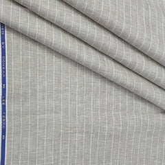 Shirt Fabric Donear 60Lea 100%Linen Broad Lining Colour Dusty Brown